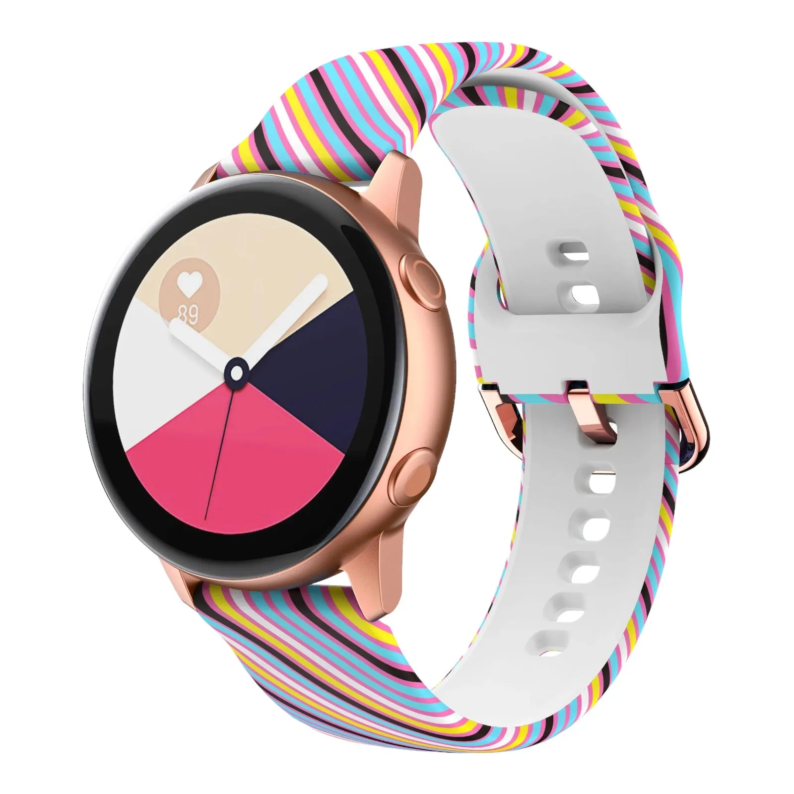 Silicone Pattern Watch Straps compatible with the OnePlus Watch