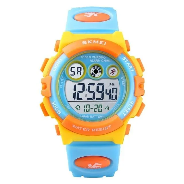 SKMEI 1451 Sport Children Watch w/ Alarm & EL Light