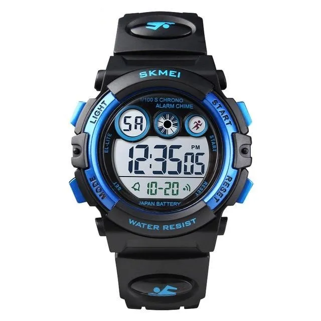 SKMEI 1451 Sport Children Watch w/ Alarm & EL Light