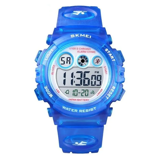 SKMEI 1451 Sport Children Watch w/ Alarm & EL Light