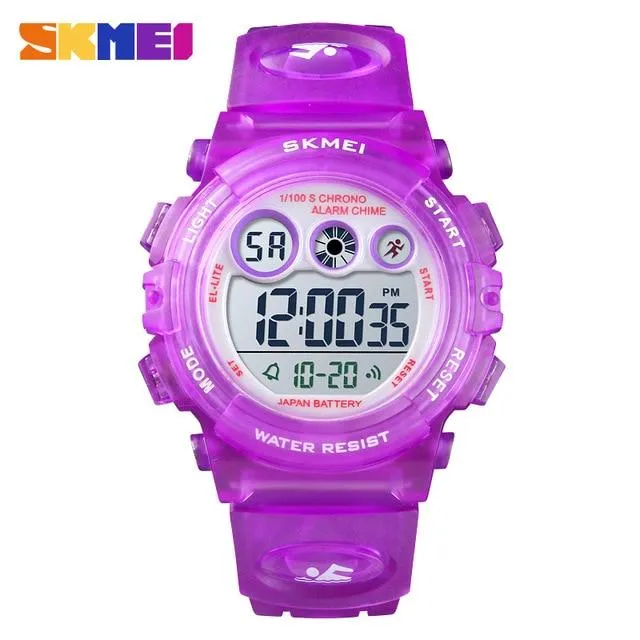 SKMEI 1451 Sport Children Watch w/ Alarm & EL Light