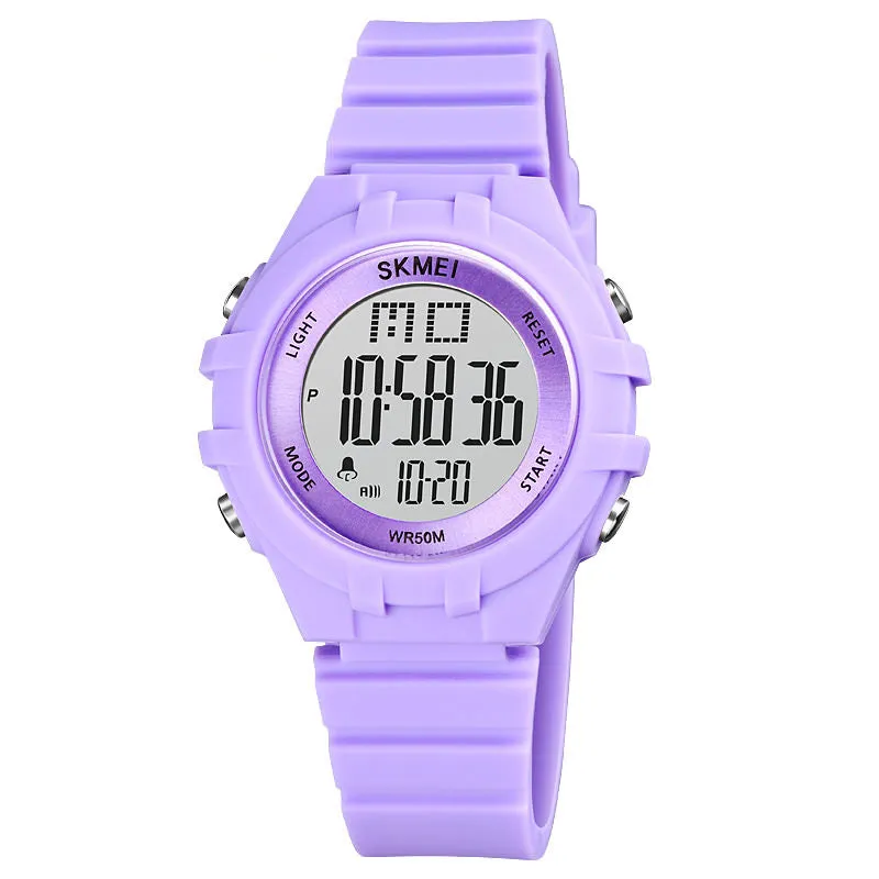 SKMEI 1716 LED Display Digital Kids Watches for Girls & Boys w/ EL Light