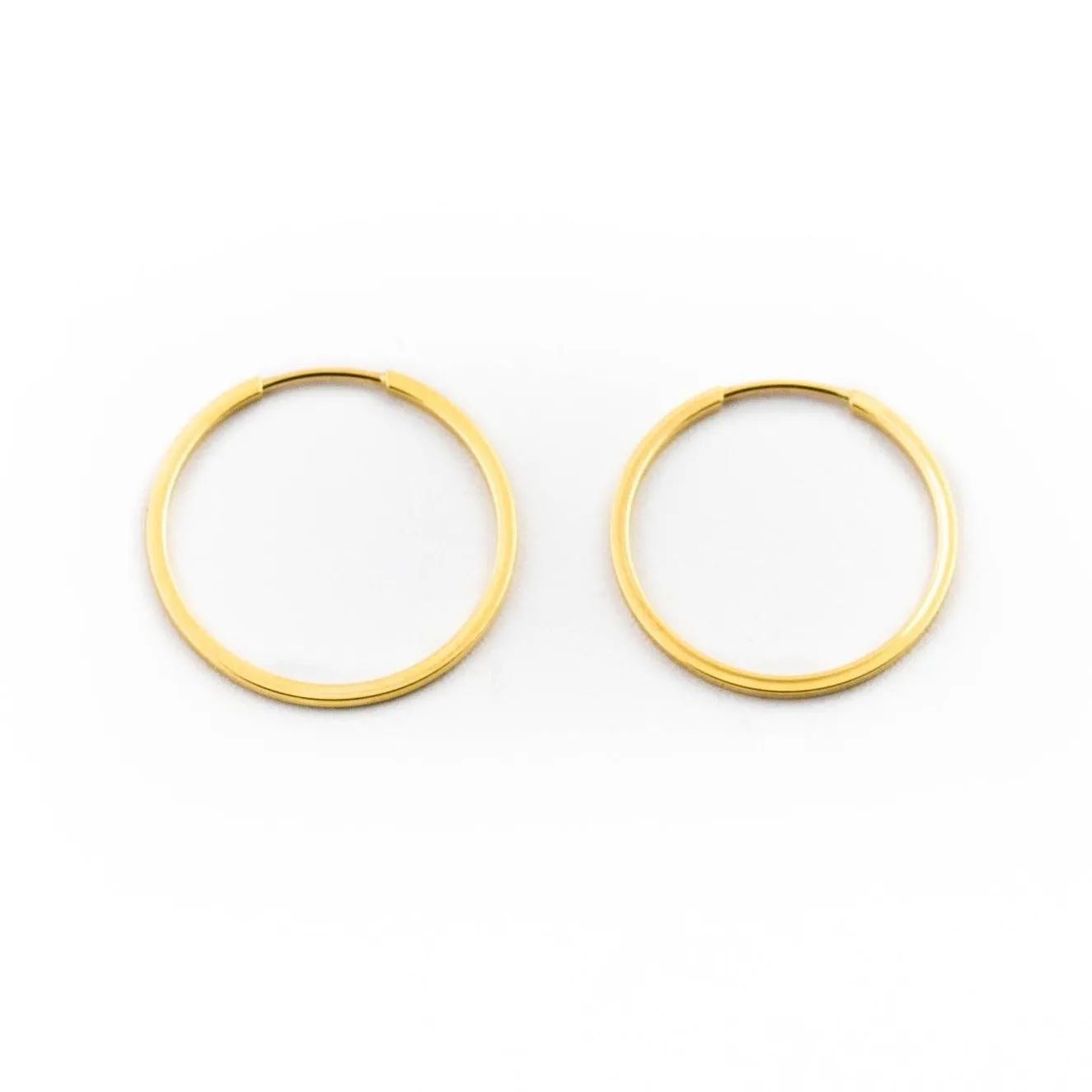 Small Gold Hoop Earrings