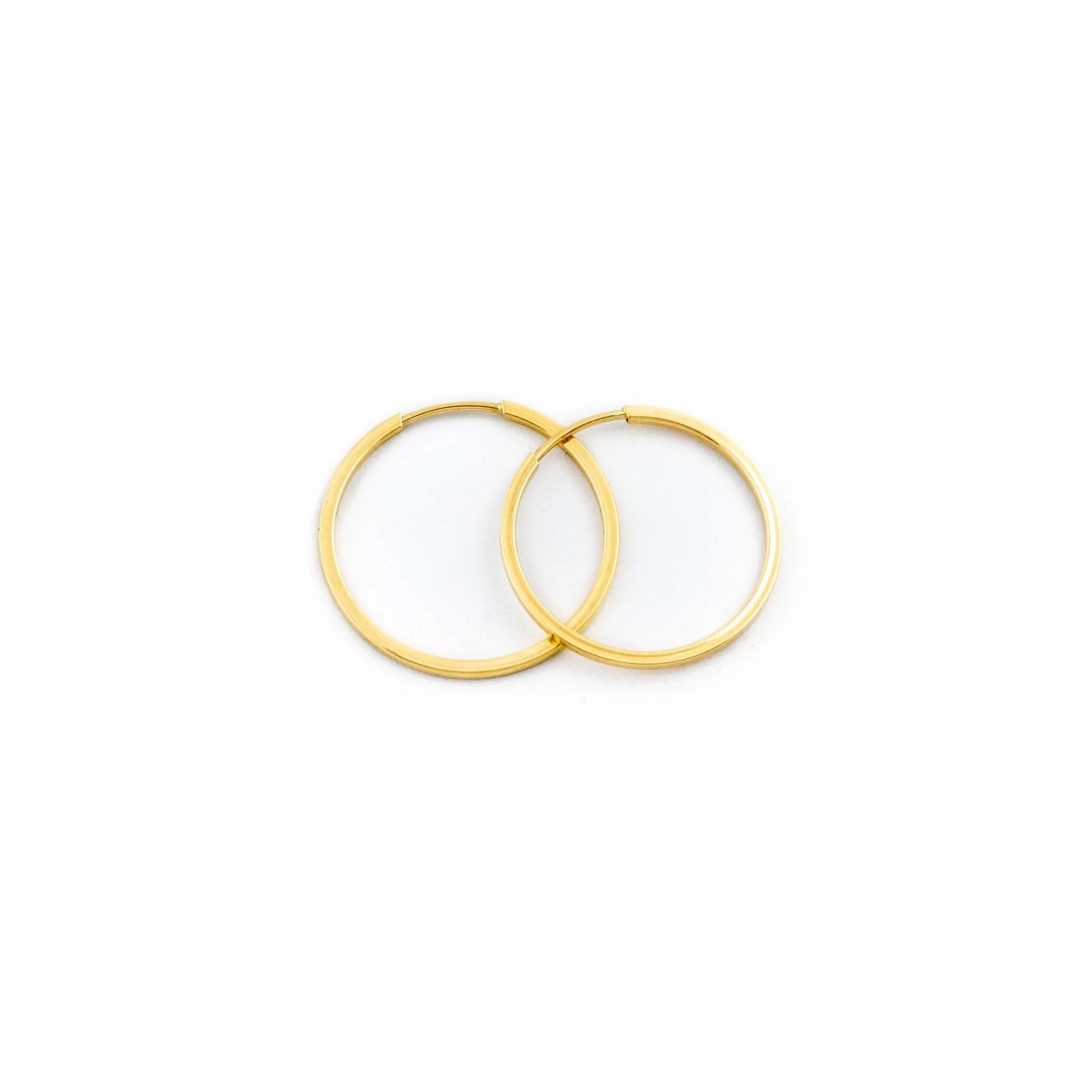 Small Gold Hoop Earrings