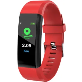 Smart Bracelet Fitness Sleep Heart Rate Blood Pressure Monitoring Waterproof Sport Step Counting Information Reminder