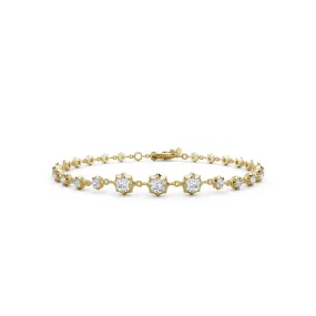 Sophisticate Diamond Line Bracelet