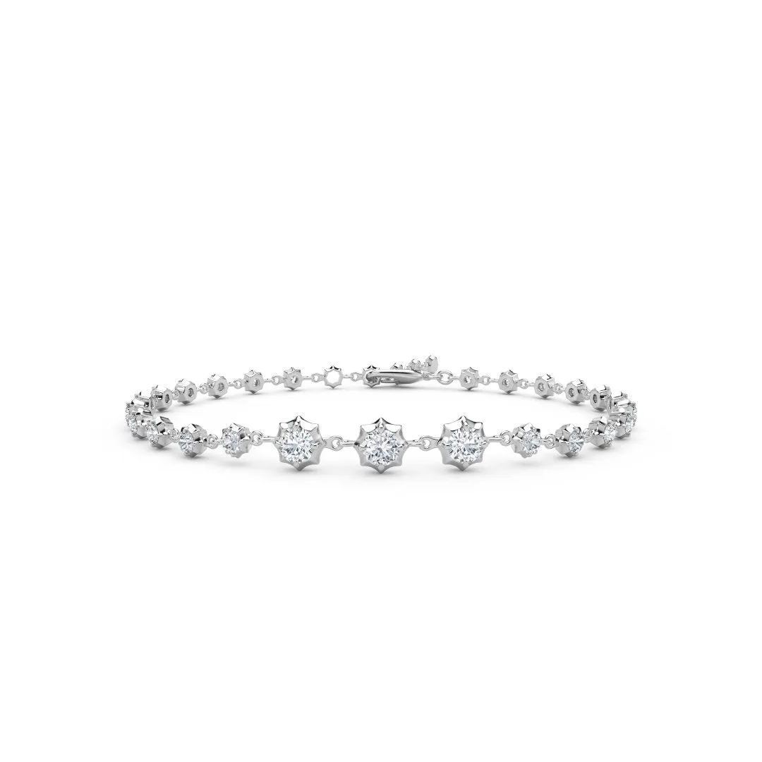 Sophisticate Diamond Line Bracelet