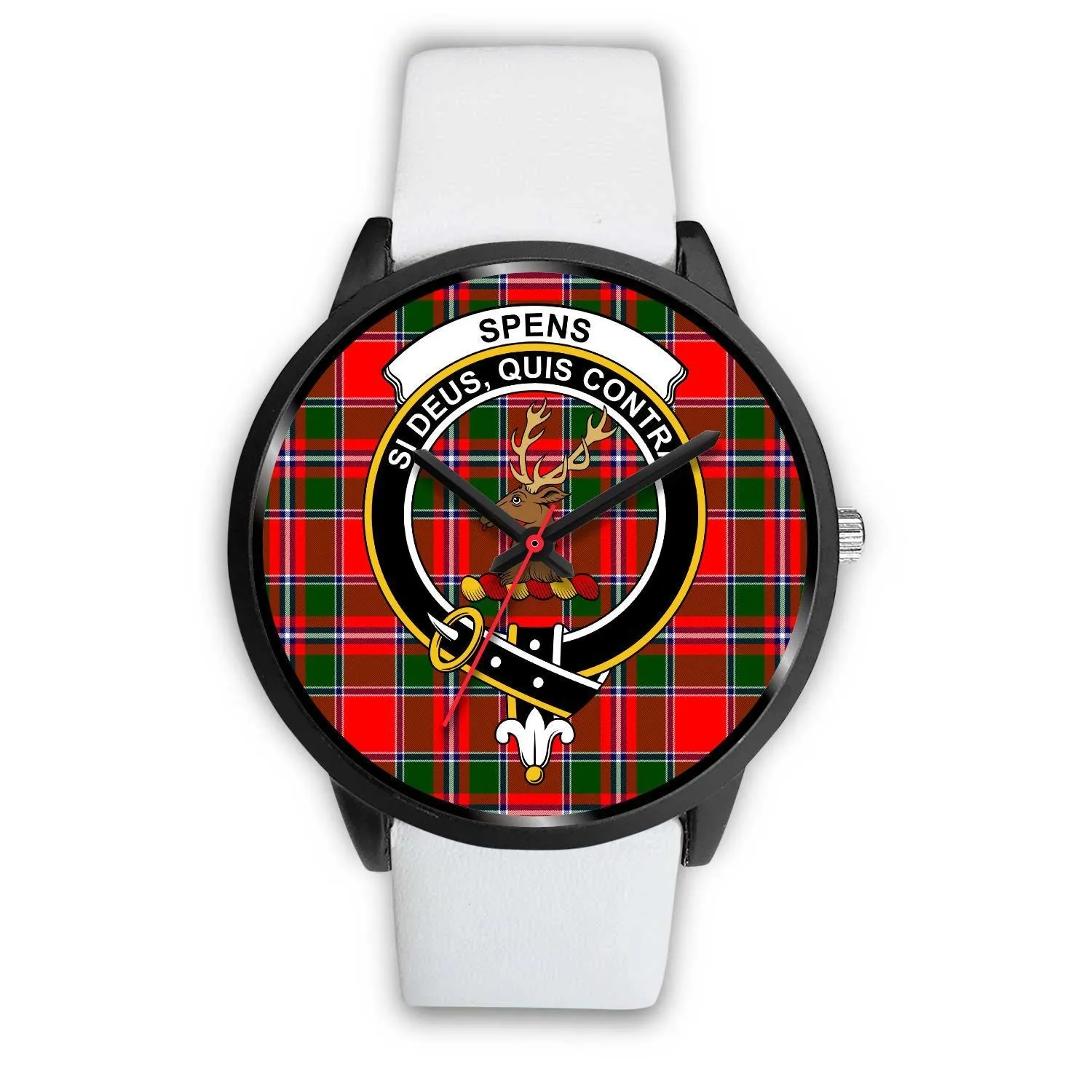 Spens Modern Clan Badge Tartan Black Watch