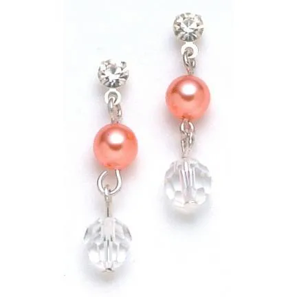 Stephania Colored Pearl Earrings