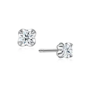 Sweet Alyssum Diamond Earrings