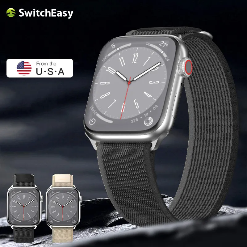 SwitchEasy Flex Woven Nylon Watch Band Apple Watch Loop