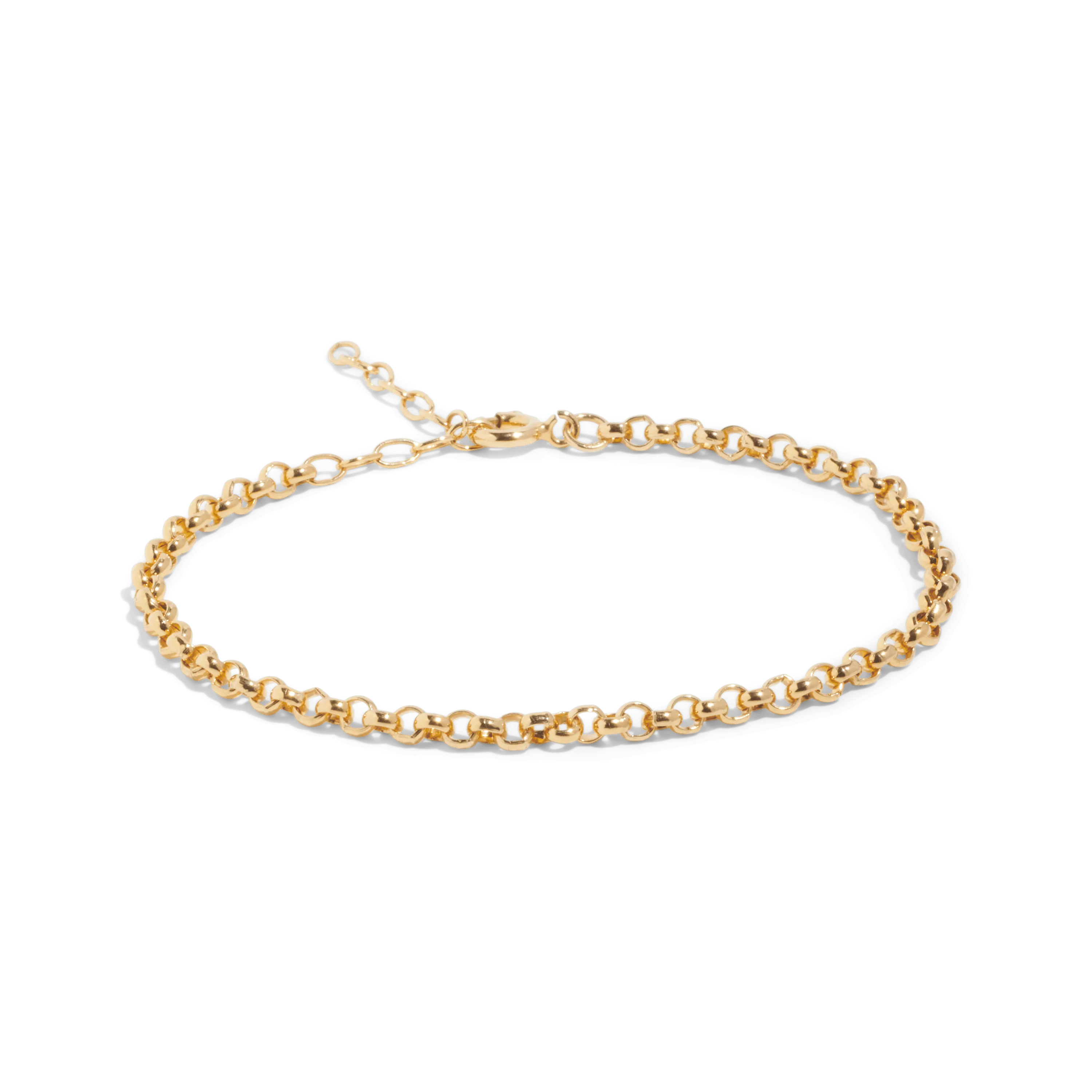 THE RILEY ROLO BRACELET - 18k gold vermeil