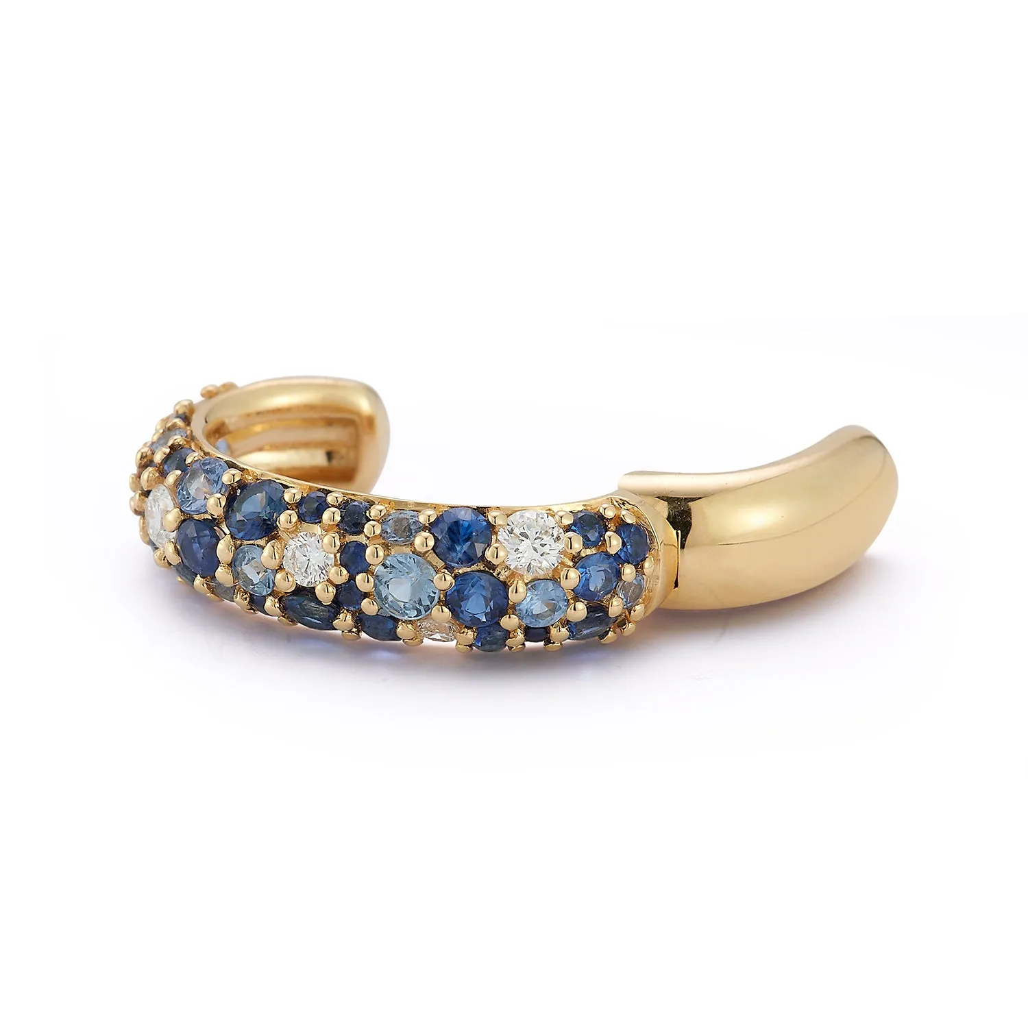 Tidepool Ear Cuff - Sapphire