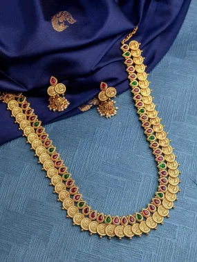 Traditional Kaasu Necklace Set