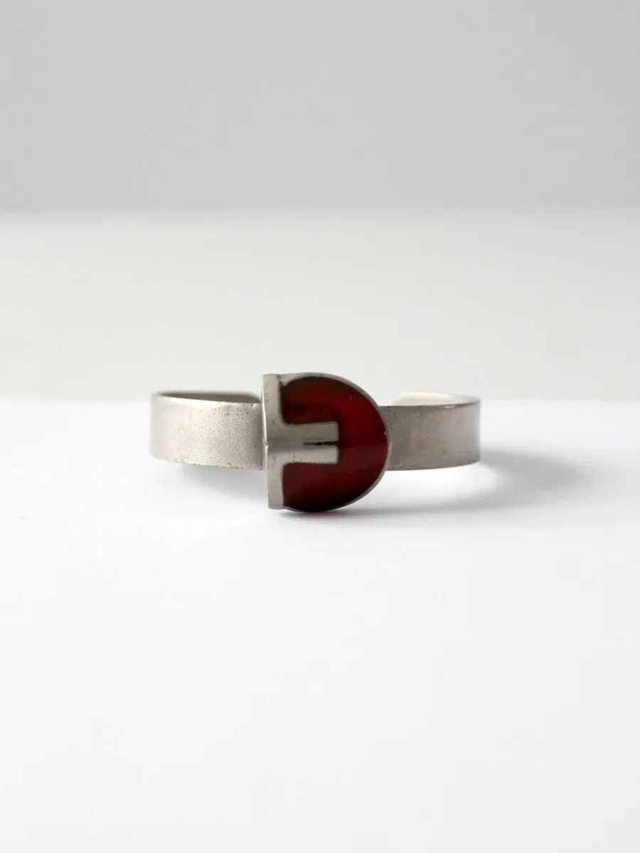 vintage 1960s mod cuff