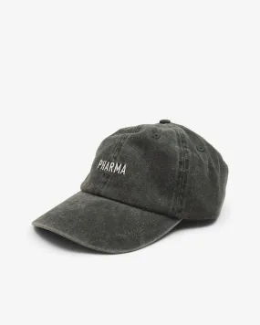 WASHED LOGO CAP - BLACK