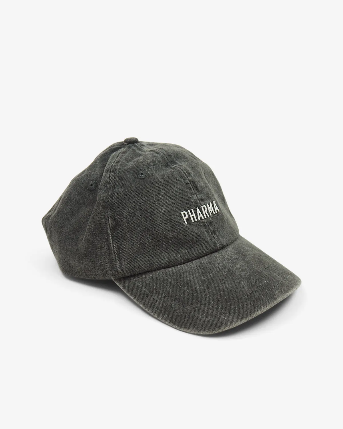 WASHED LOGO CAP - BLACK