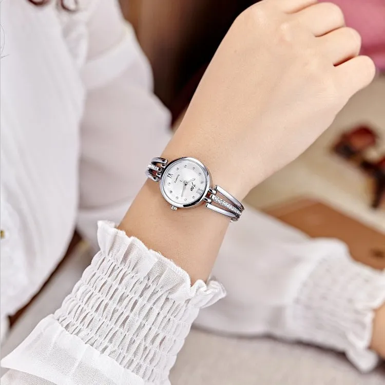 Women's Rhinestone Steel Strap Ins Style Student Fashion Watch Women's Korean-Style Fashion Watch