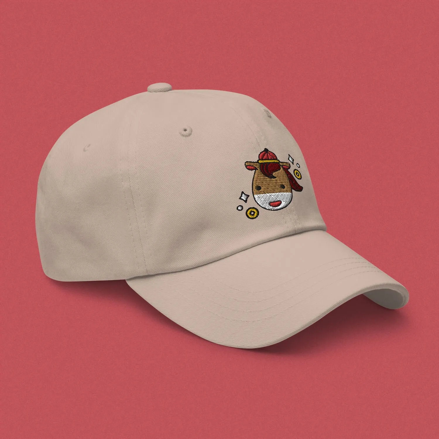 Year of the Horse Embroidered Cap