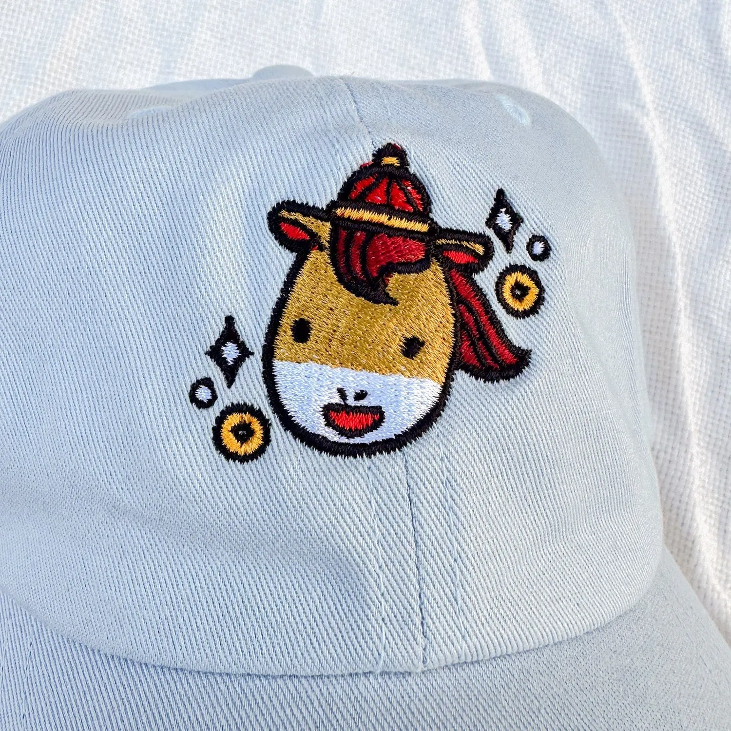 Year of the Horse Embroidered Cap