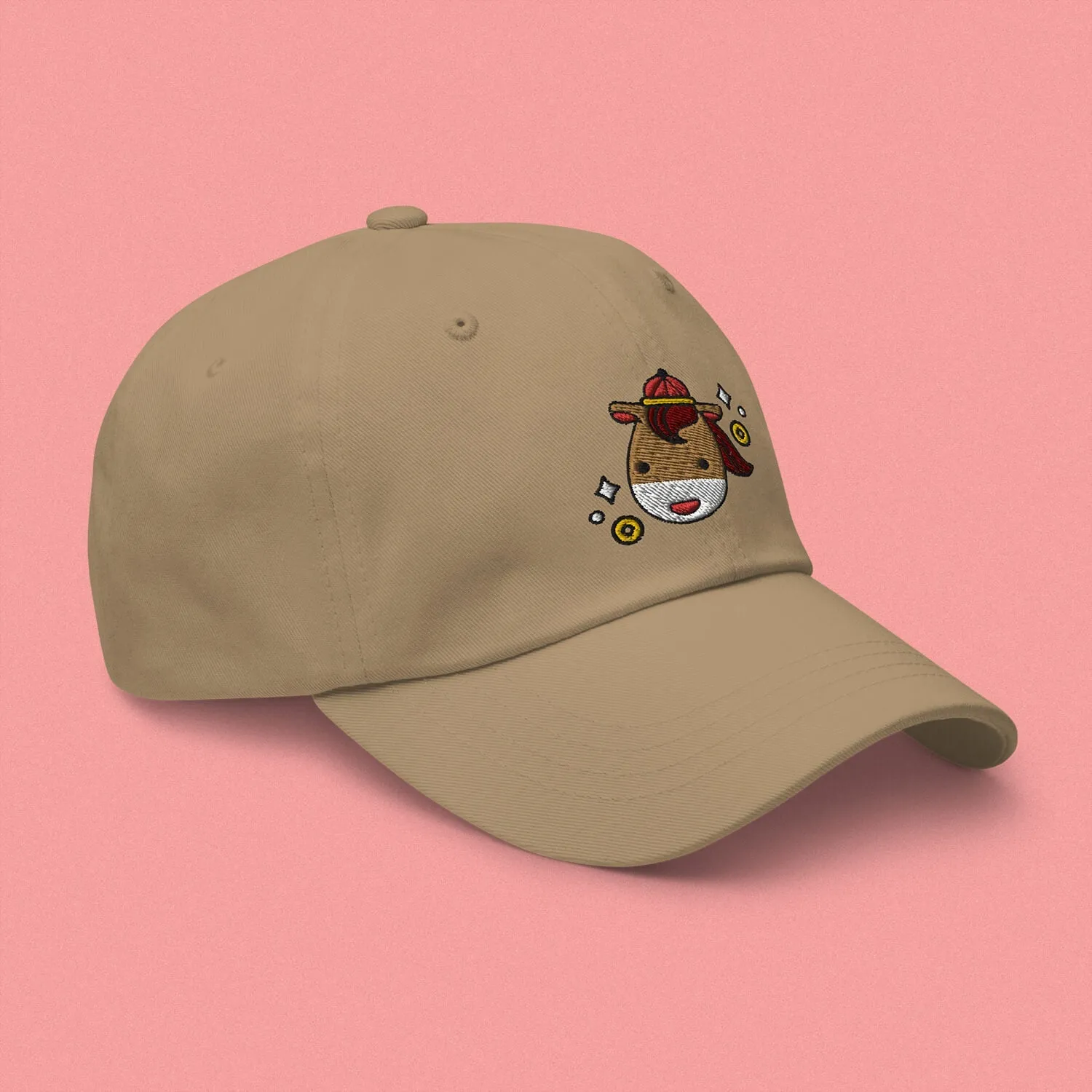 Year of the Horse Embroidered Cap