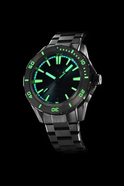 Zelos Swordfish 40mm TI Emerald Green (B-stock)